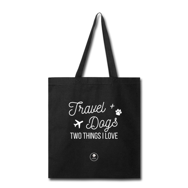 Travel & Dogs | Tote Bag - Love & Pawsitivity