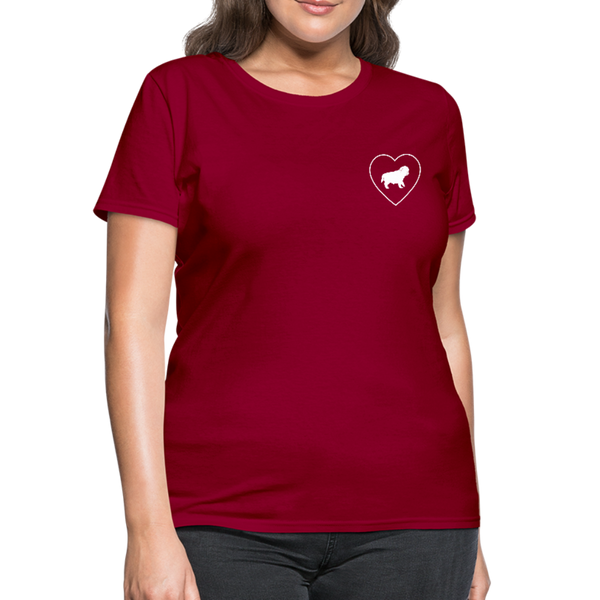 I Heart Pugs! | Comfort Tee | Women - Love & Pawsitivity