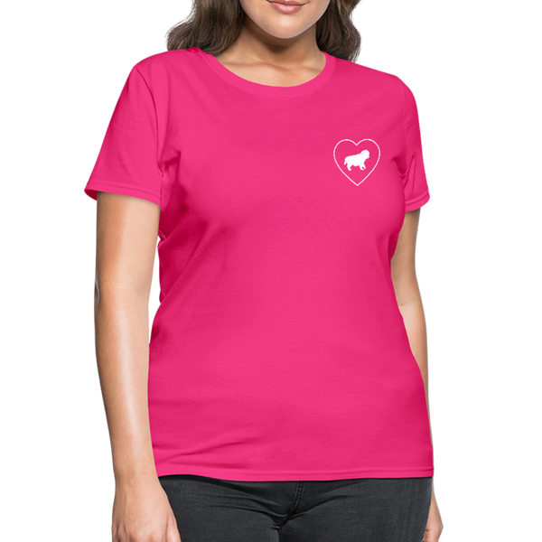 I Heart Pugs! | Comfort Tee | Women - Love & Pawsitivity