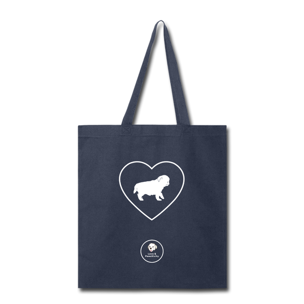 I Heart Pugs! | Tote Bag - Love & Pawsitivity
