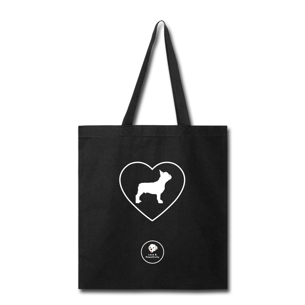 I Heart French Bulldogs! | Tote Bag - Love & Pawsitivity