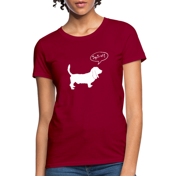 Squirrel! - Hound | Comfort Tee | Women - Love & Pawsitivity