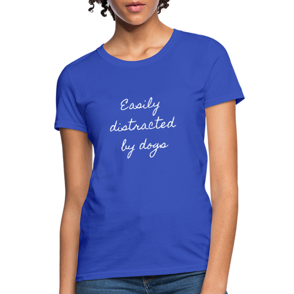 Easily Distracted by Dogs | Comfort Tee | Women - Love & Pawsitivity