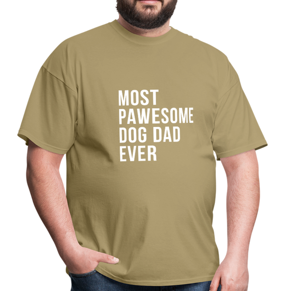 Most Pawesome Dog Dad | Comfort Tee | Men - Love & Pawsitivity
