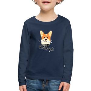 My Dog Ate My Homework | Kids Long Sleeve Tee | Boys & Girls - Love & Pawsitivity