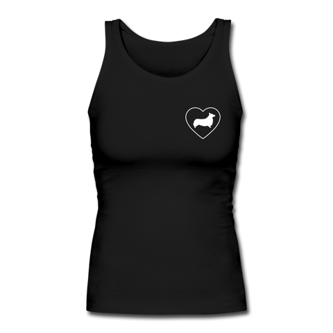 I Heart Corgis! | Comfort Tank Top | Women - black