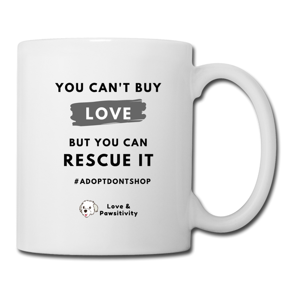 You Can't Buy Love | White Mug - white