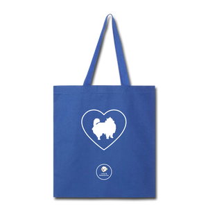 I Heart Pomeranians! | Tote Bag - royal blue