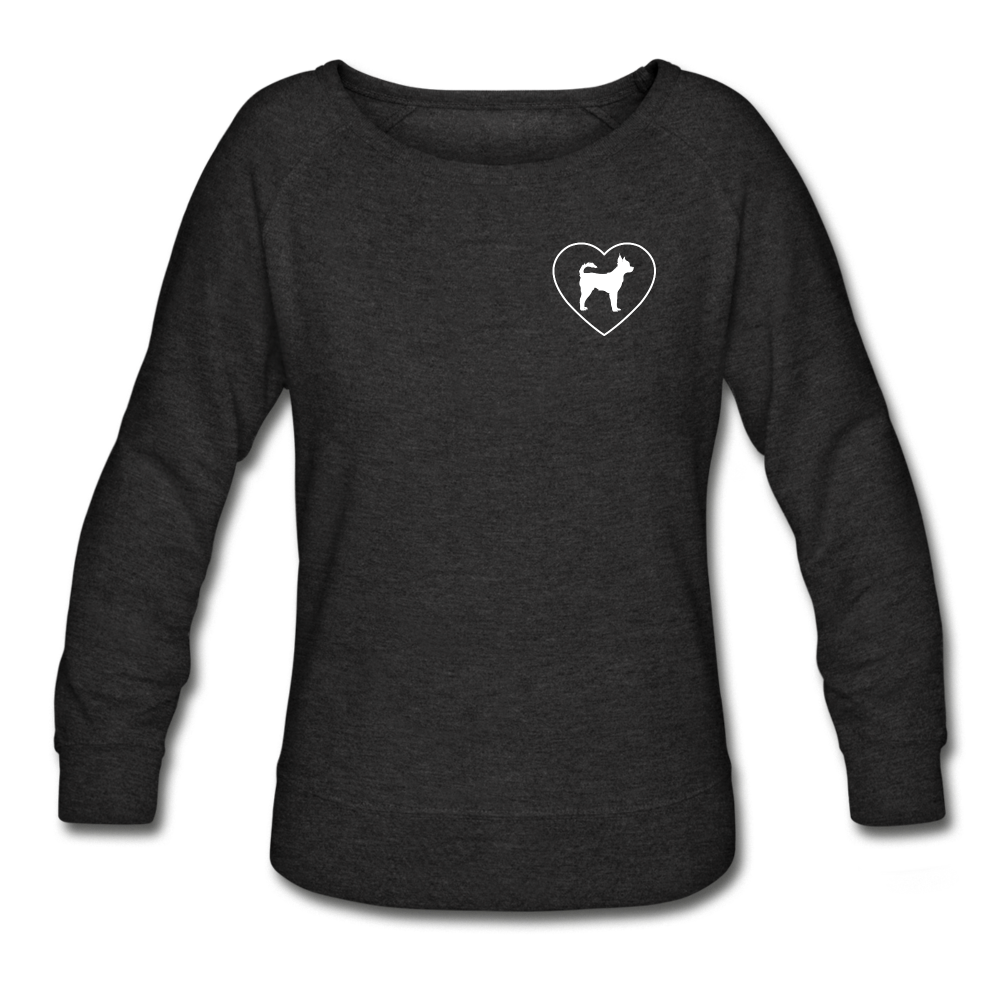I Heart Chihuahuas! | Sweatshirt | Women - heather black