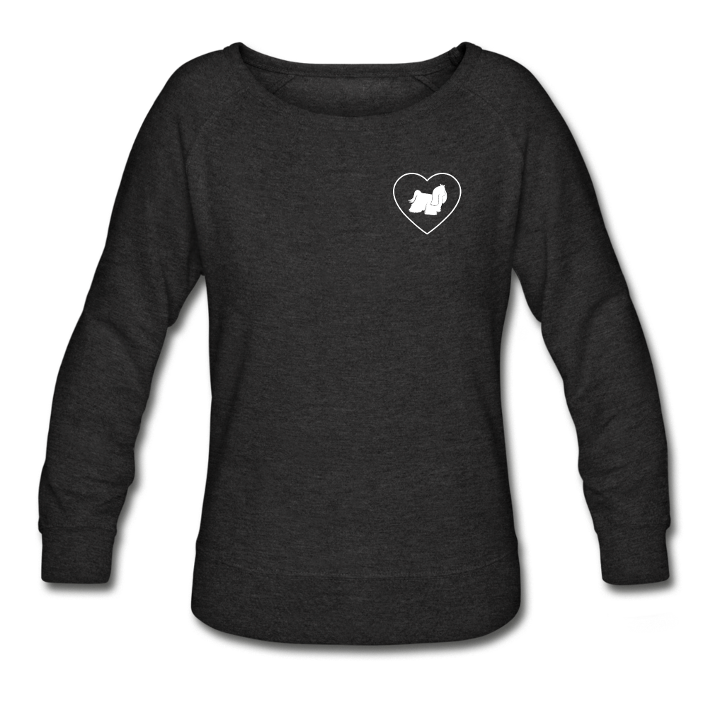 I Heart Malteses! | Sweatshirt | Women - heather black