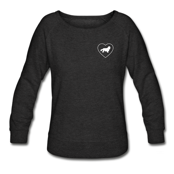 I Heart Cavaliers! | Sweatshirt | Women - heather black