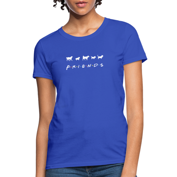 The One With Your Pup | Comfort Tee | Women - royal blue