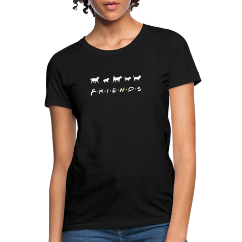 The One With Your Pup | Comfort Tee | Women - black