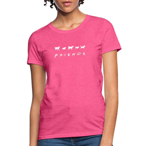 The One With Your Pup | Comfort Tee | Women - heather pink