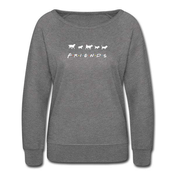 The One With Your Pup | Sweatshirt | Women - heather gray