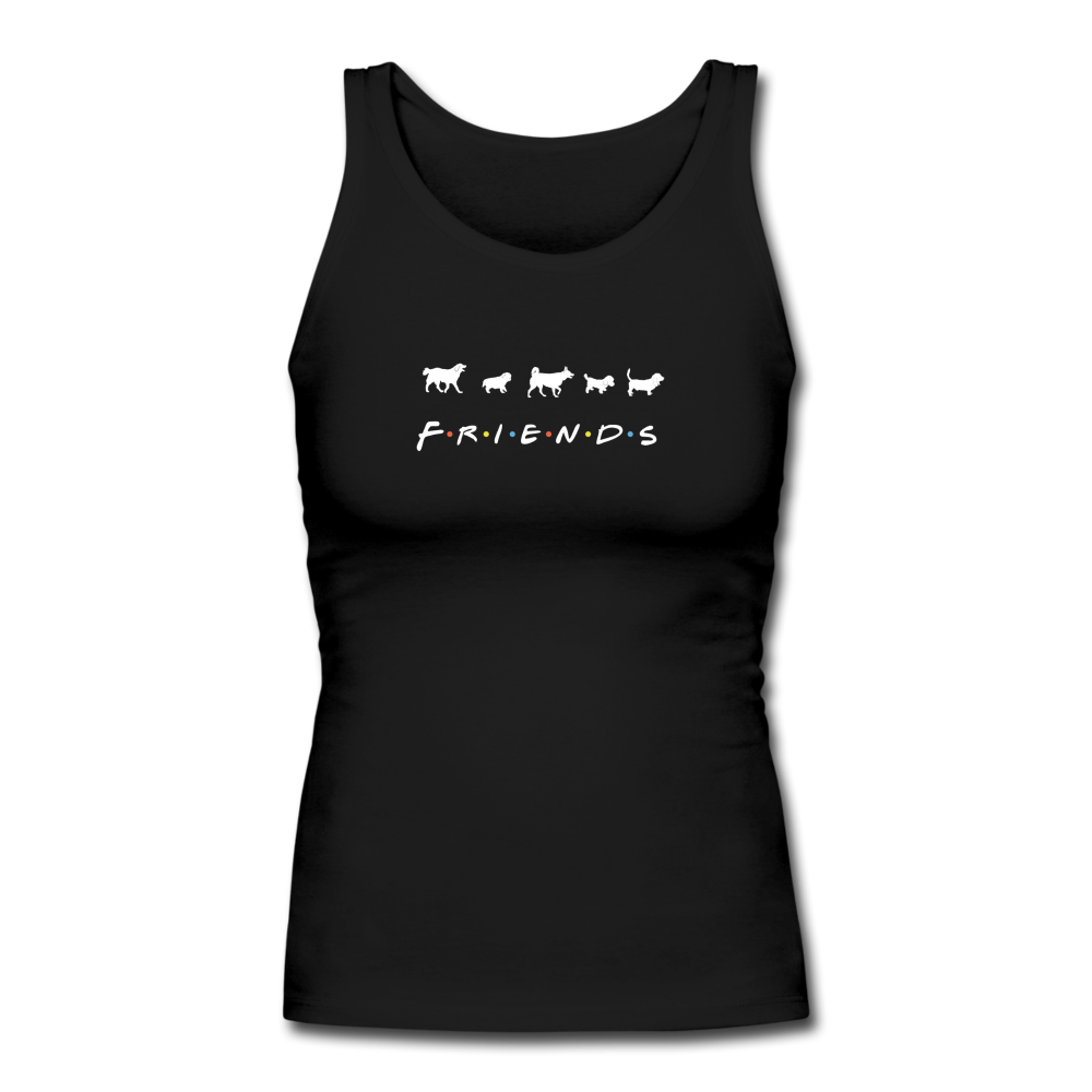 The One With Your Pup | Comfort Tank Top | Women - black