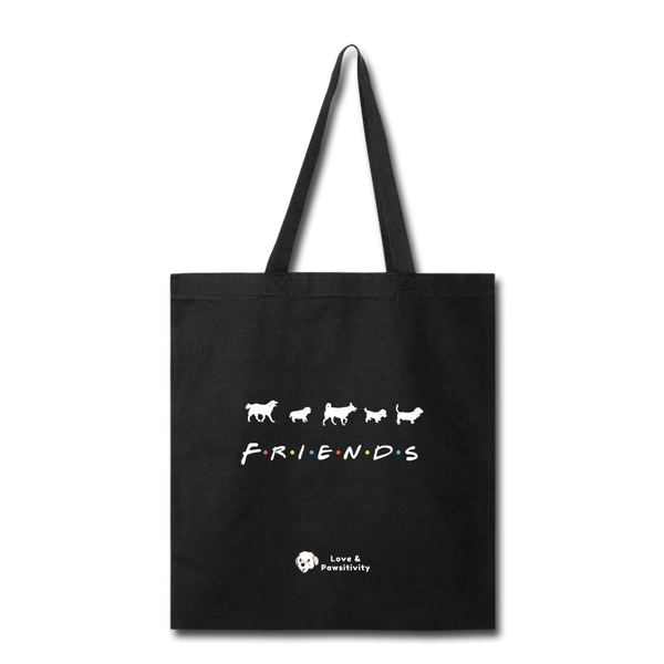 The One With Your Pup | Tote Bag - black