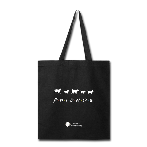 The One With Your Pup | Tote Bag - black