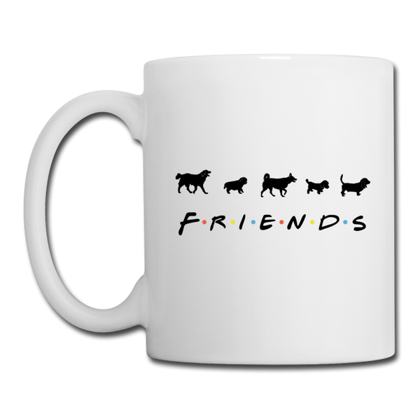 The One With Your Pup | White Mug - white
