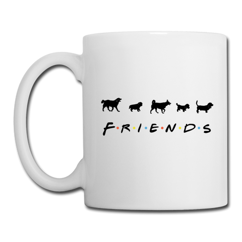The One With Your Pup | White Mug - white