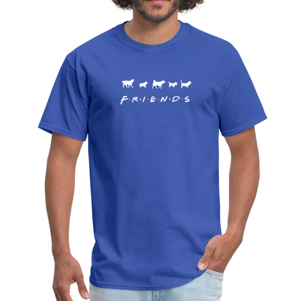 The One With Your Pup | Comfort Tee | Men - royal blue