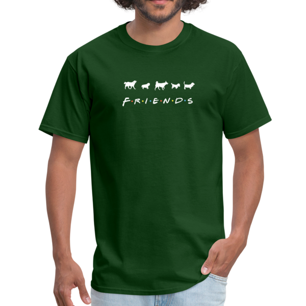 The One With Your Pup | Comfort Tee | Men - forest green