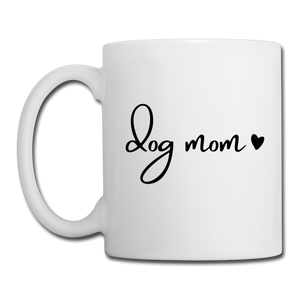 Dog Mom | White Mug - white