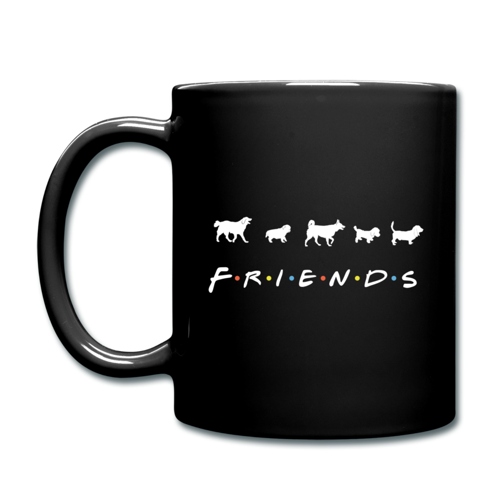 The One With Your Pup | Color Mug - black