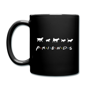 The One With Your Pup | Color Mug - black
