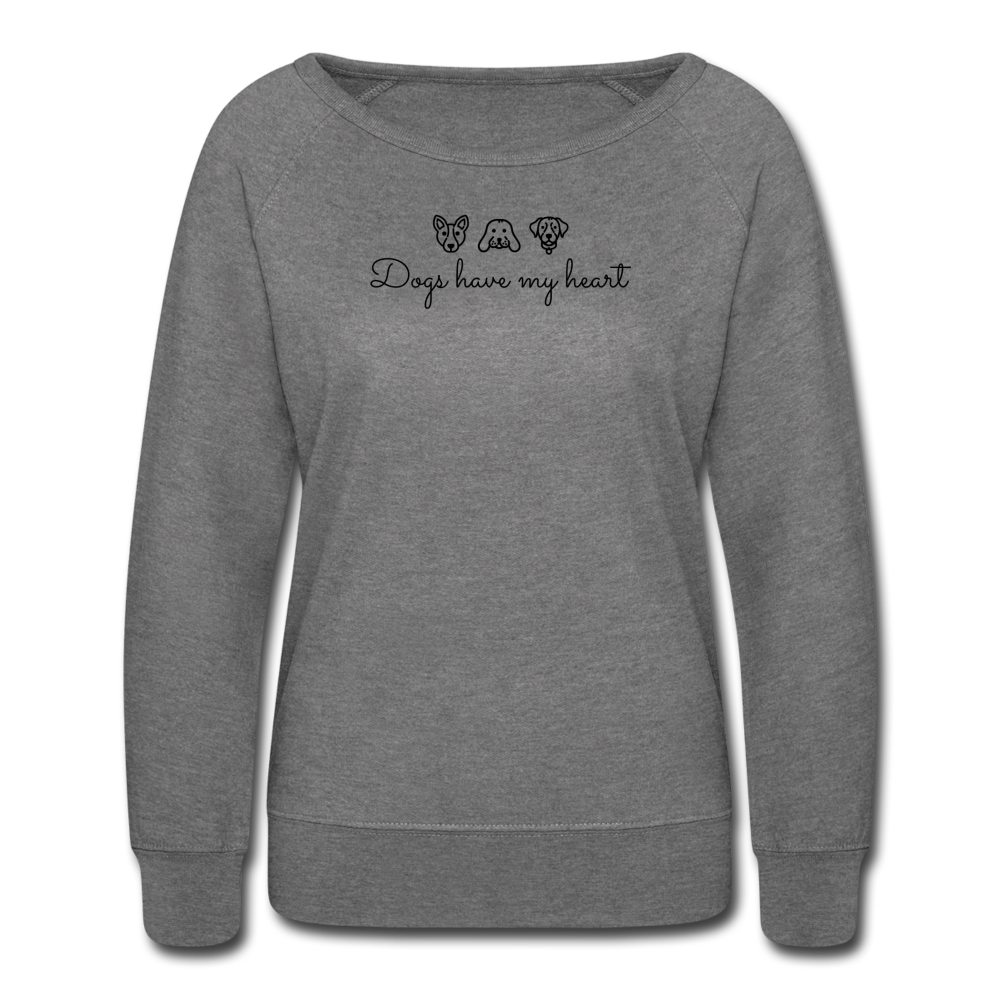 Women’s Crewneck Sweatshirt - heather gray